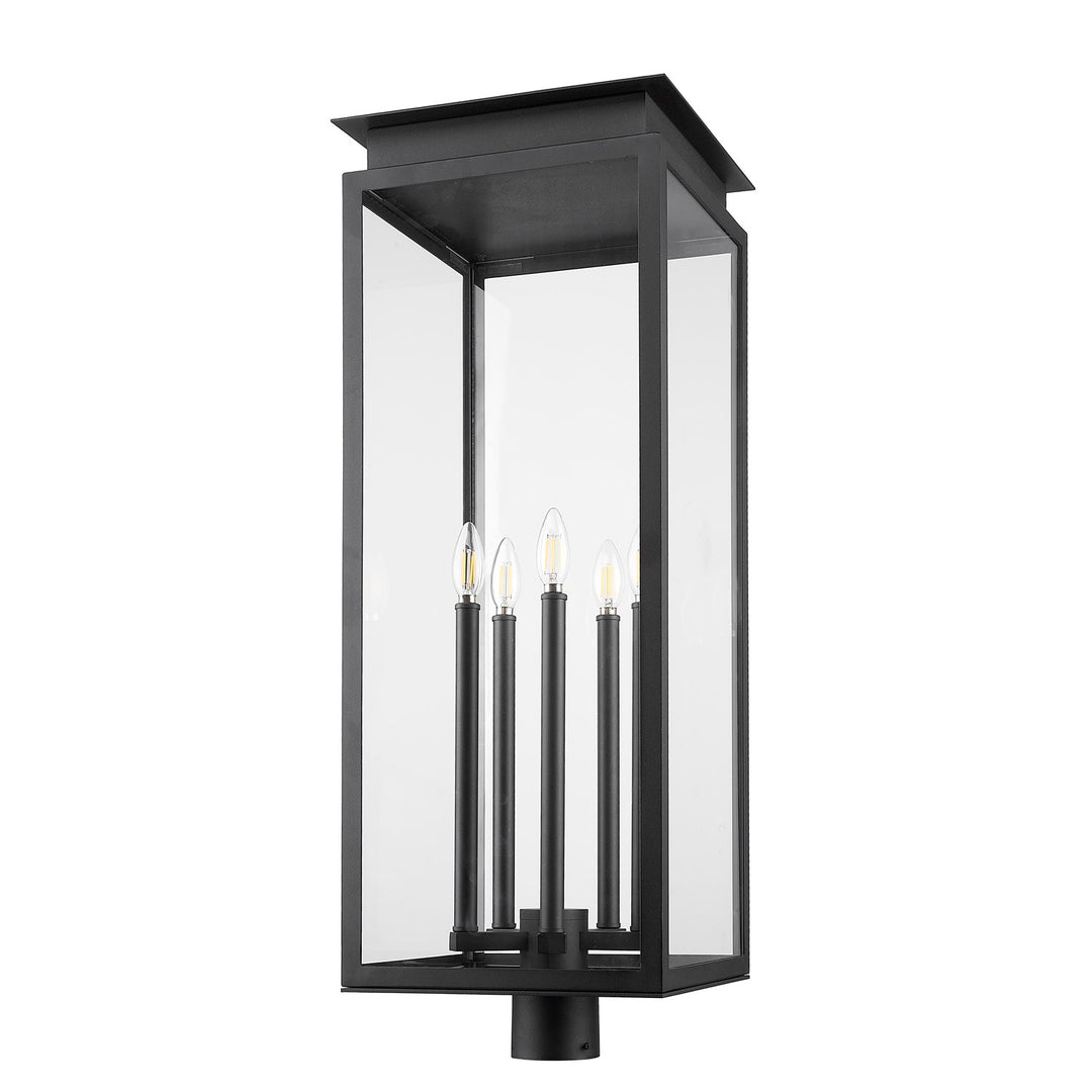 5 Light Outdoor Post Mount Fixture