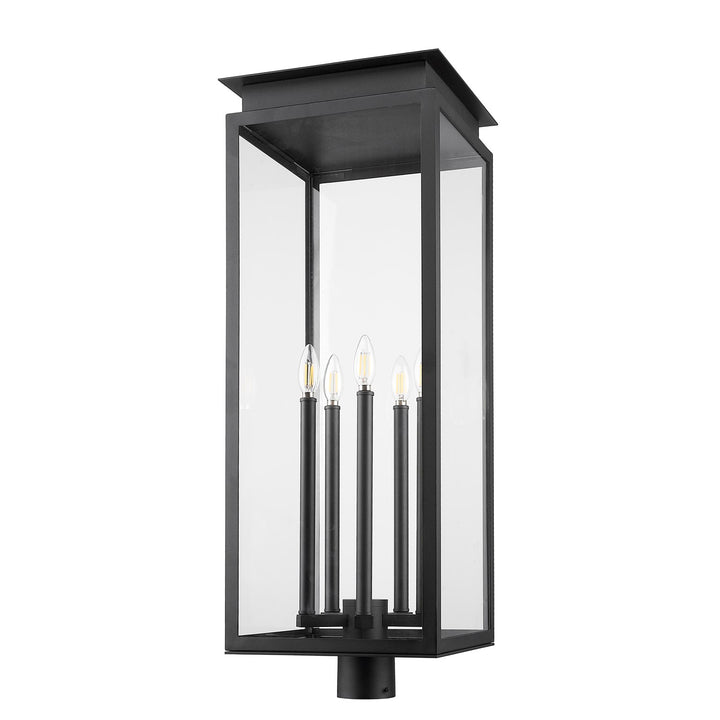 5 Light Outdoor Post Mount Fixture