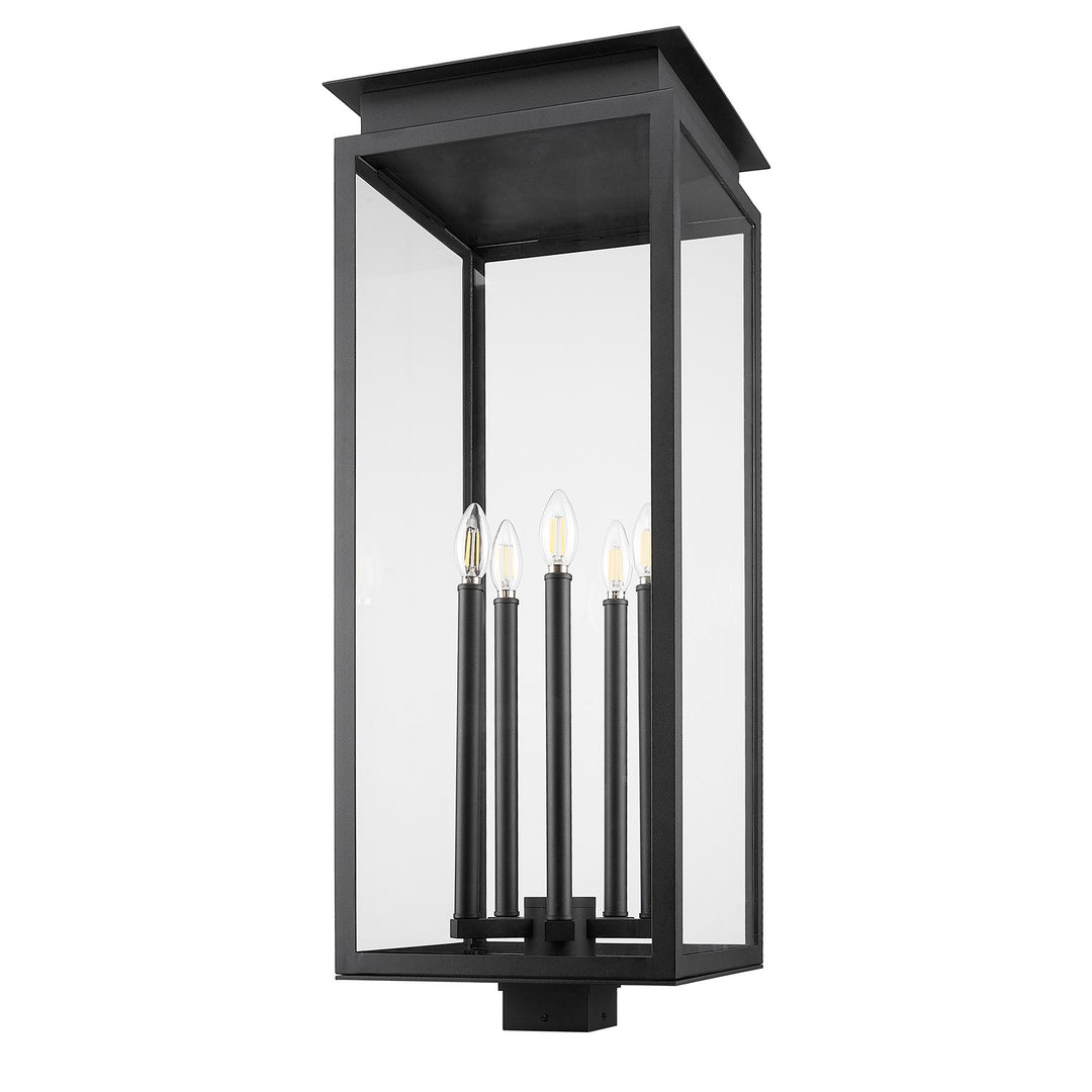 5 Light Outdoor Post Mount Fixture