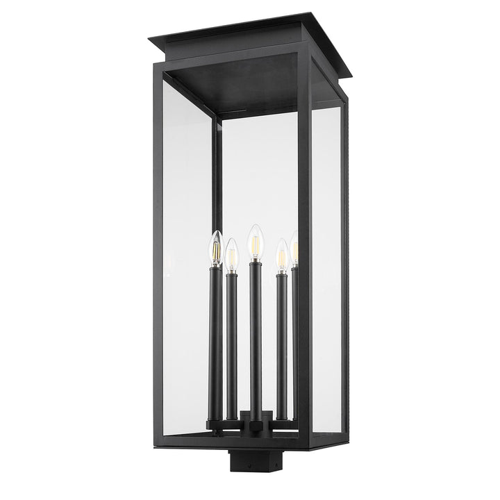 5 Light Outdoor Post Mount Fixture