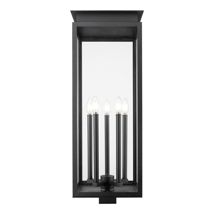 5 Light Outdoor Post Mount Fixture