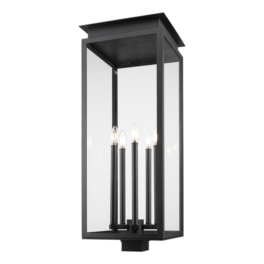 5 Light Outdoor Post Mount Fixture