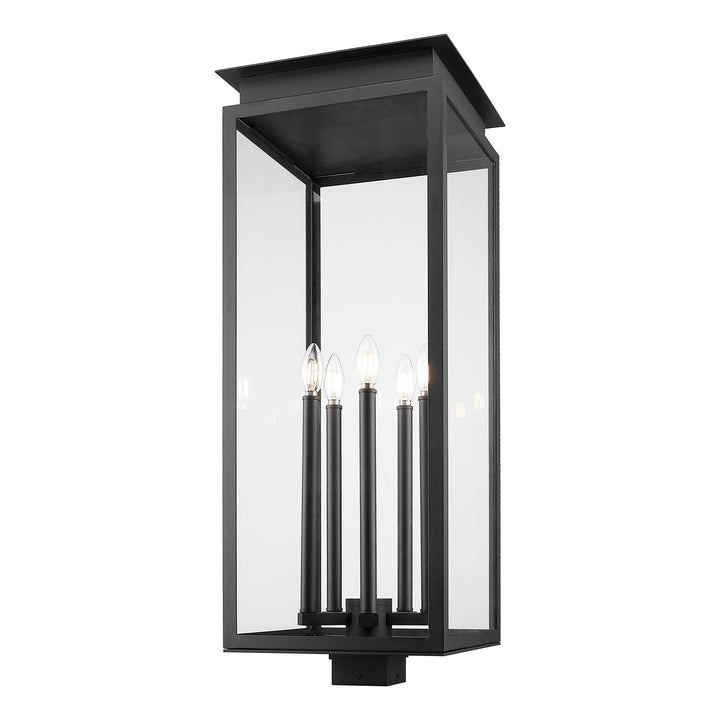 5 Light Outdoor Post Mount Fixture