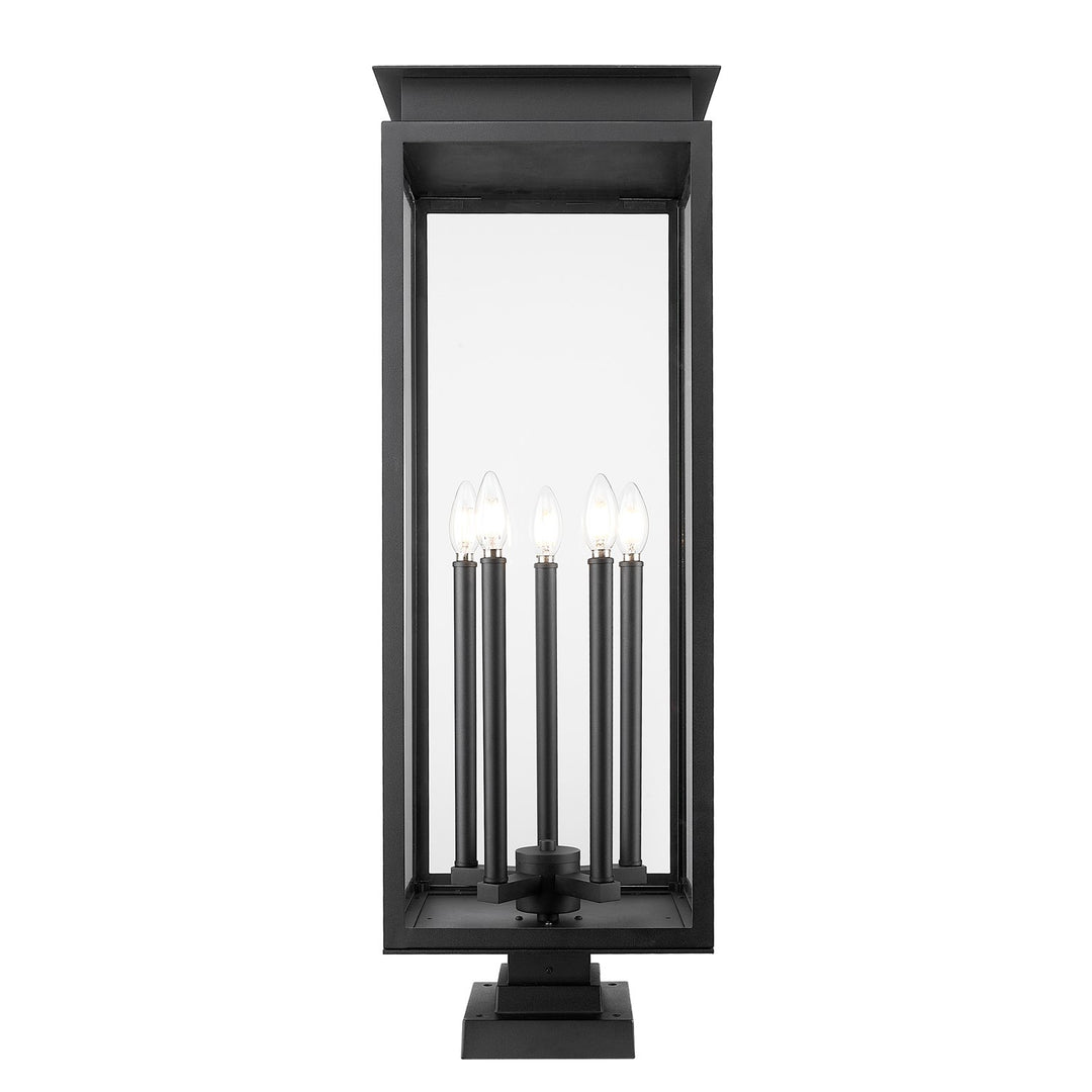 5 Light Outdoor Pier Mounted Fixture