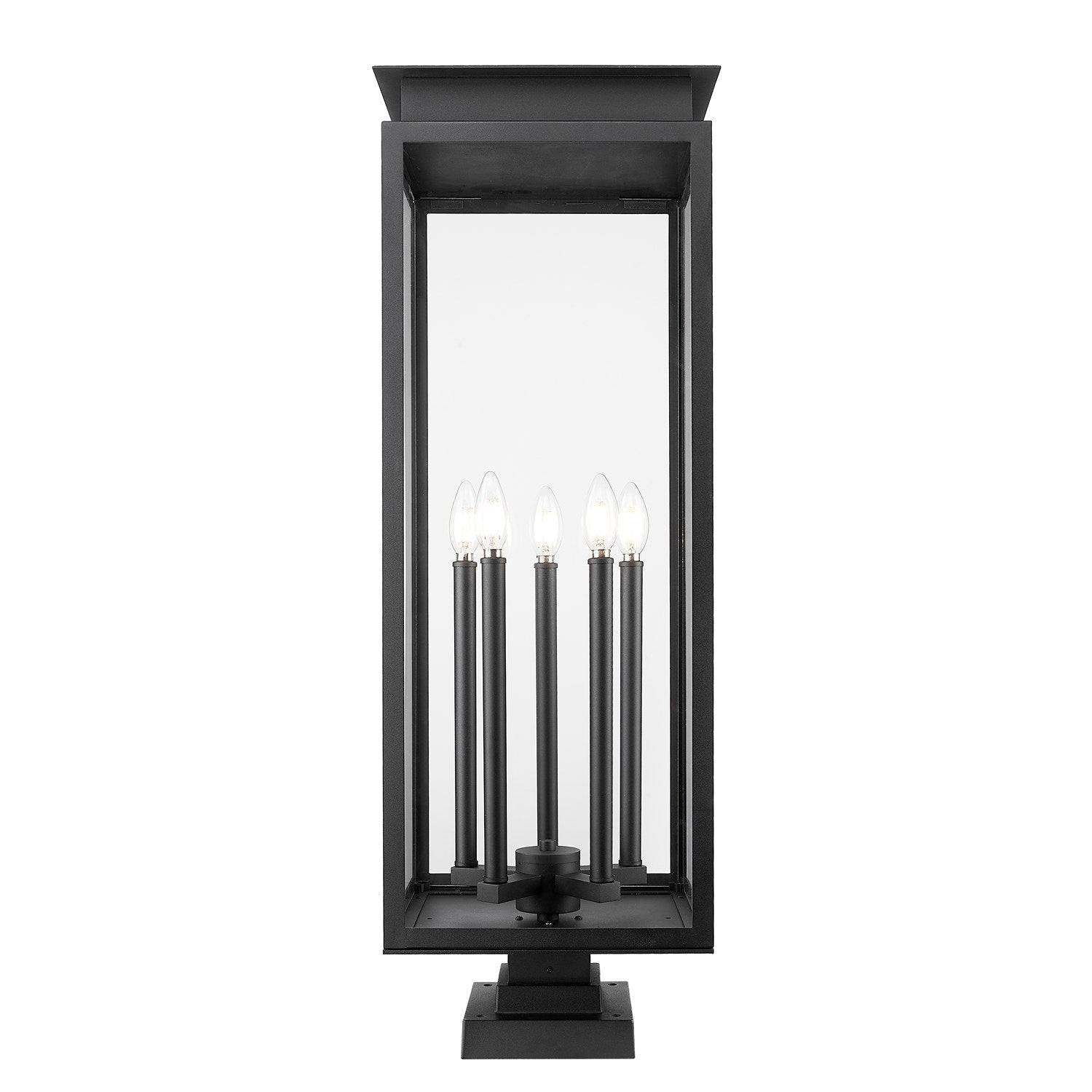 5 Light Outdoor Pier Mounted Fixture