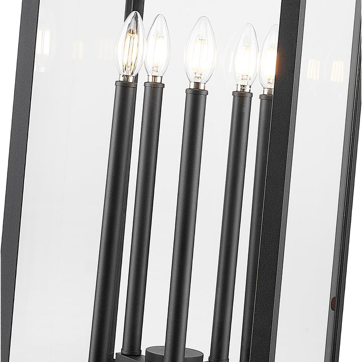 5 Light Outdoor Pier Mounted Fixture