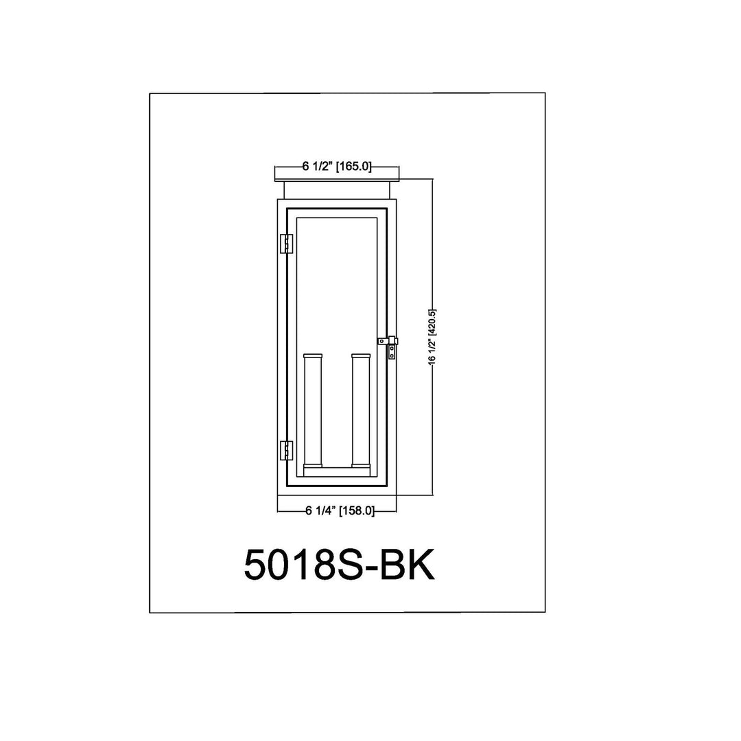 2 Light Outdoor Wall Light