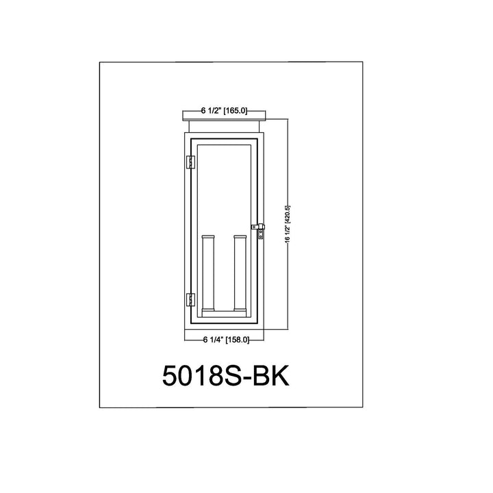 2 Light Outdoor Wall Light