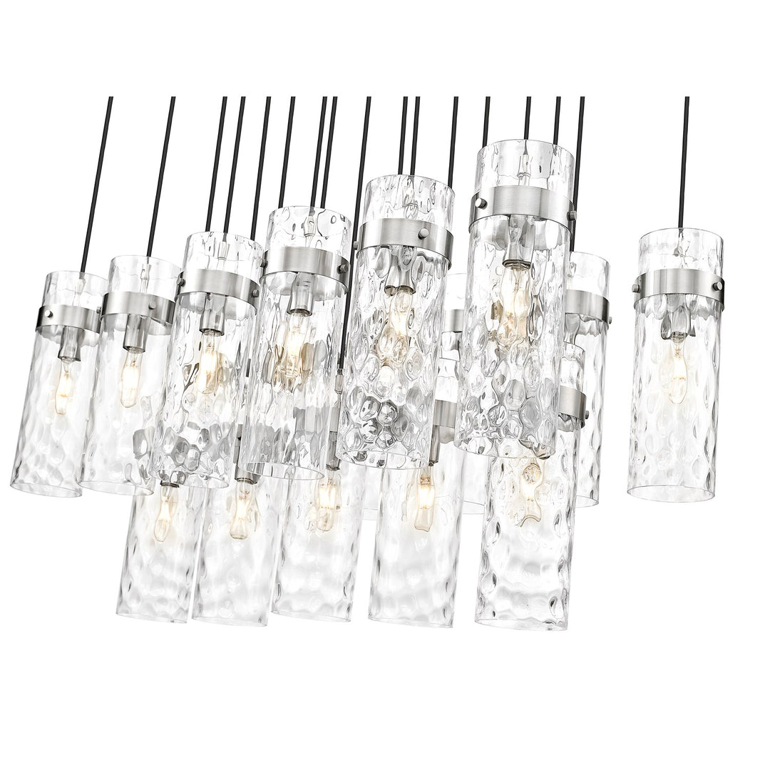 17 Light Linear Chandelier