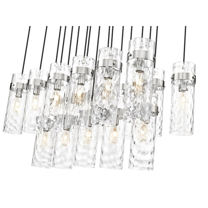 17 Light Linear Chandelier