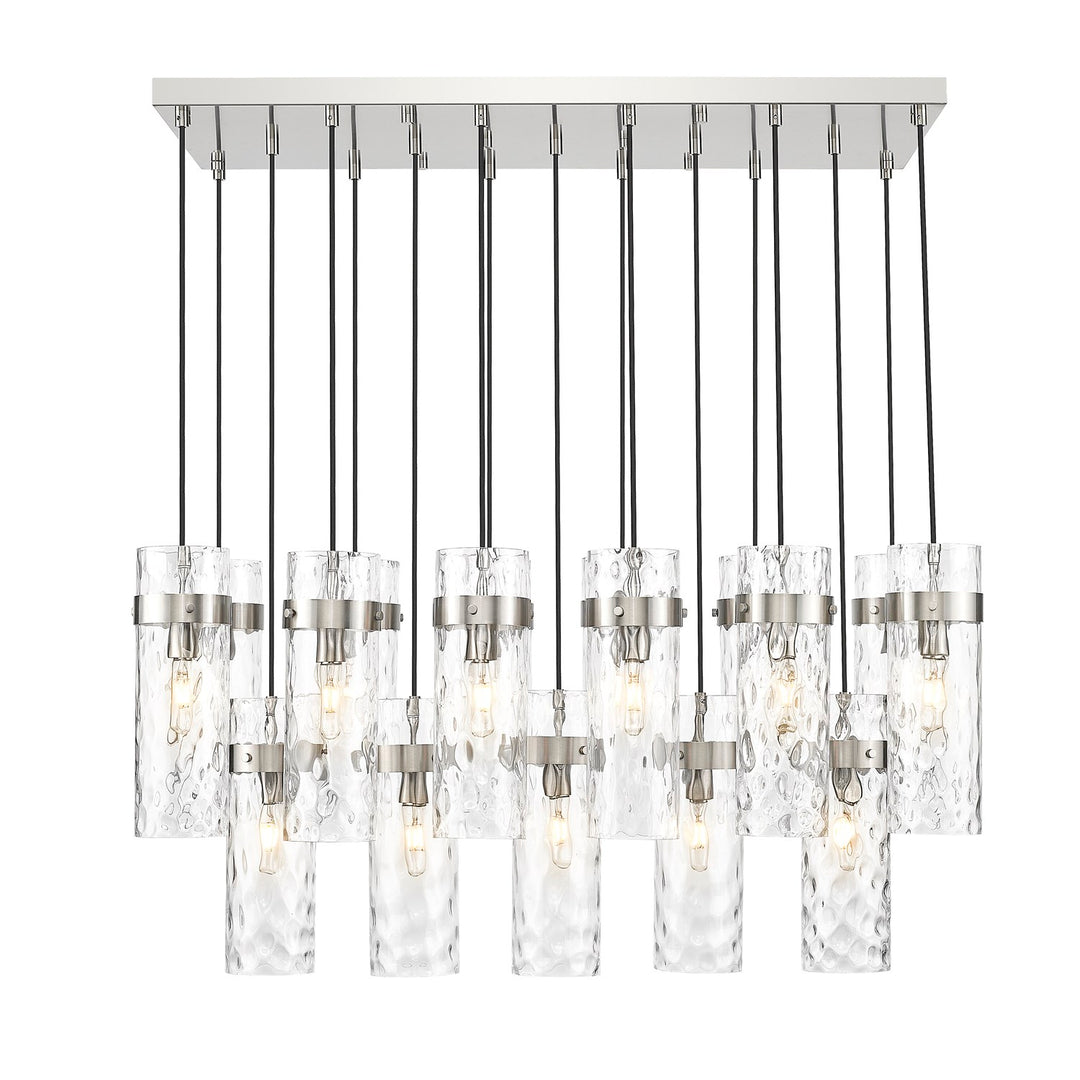 17 Light Linear Chandelier