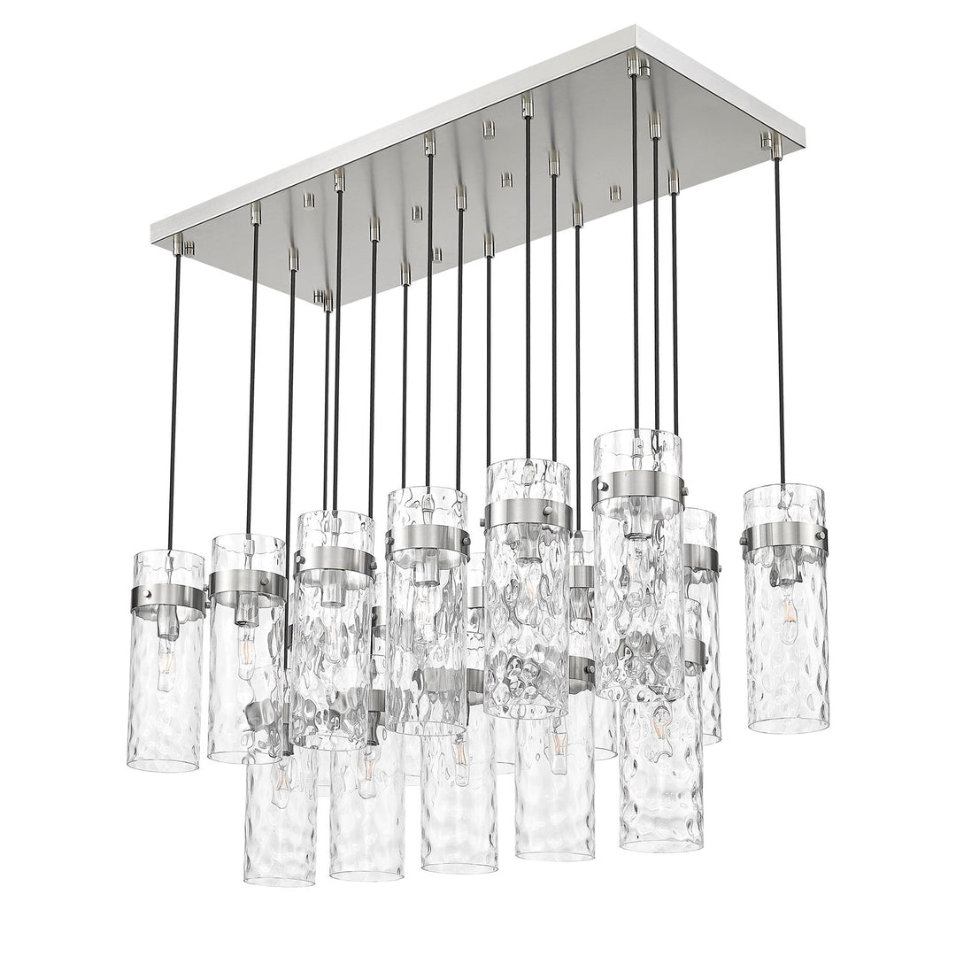 17 Light Linear Chandelier