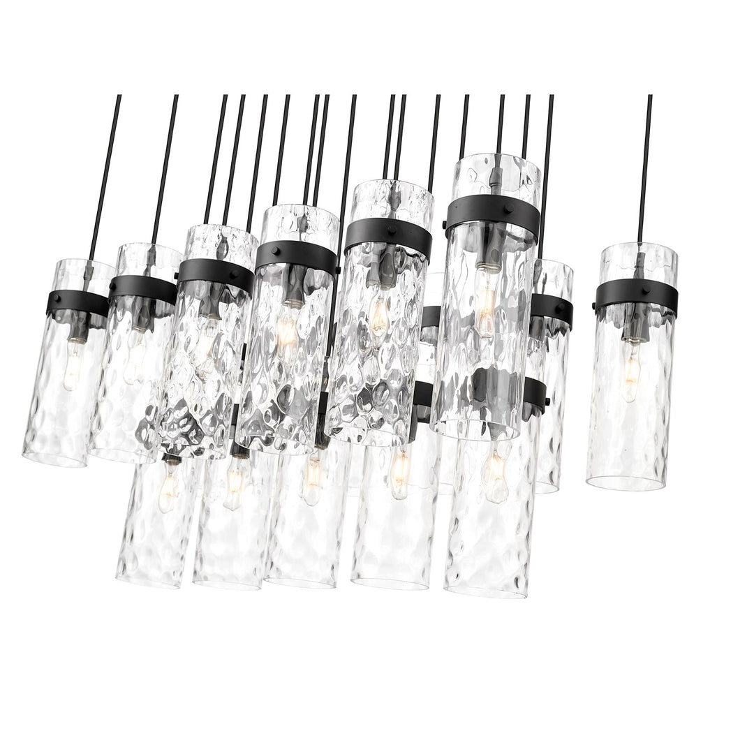 17 Light Linear Chandelier