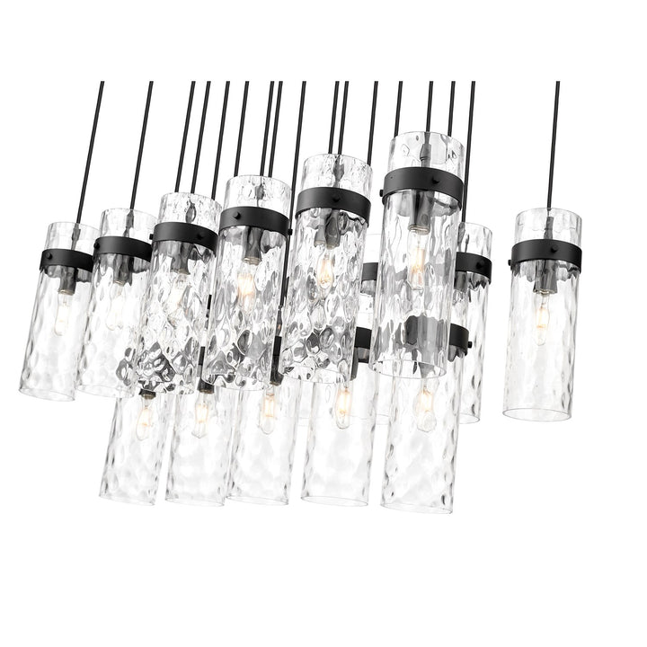 17 Light Linear Chandelier