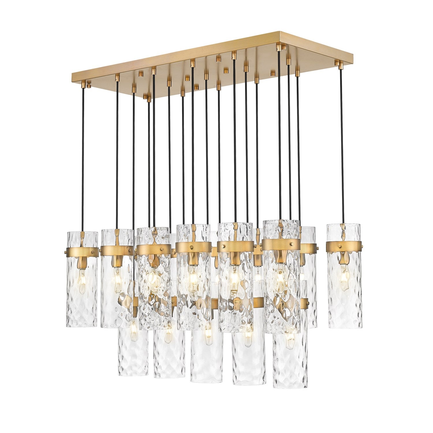 17 Light Linear Chandelier by Z-Lite