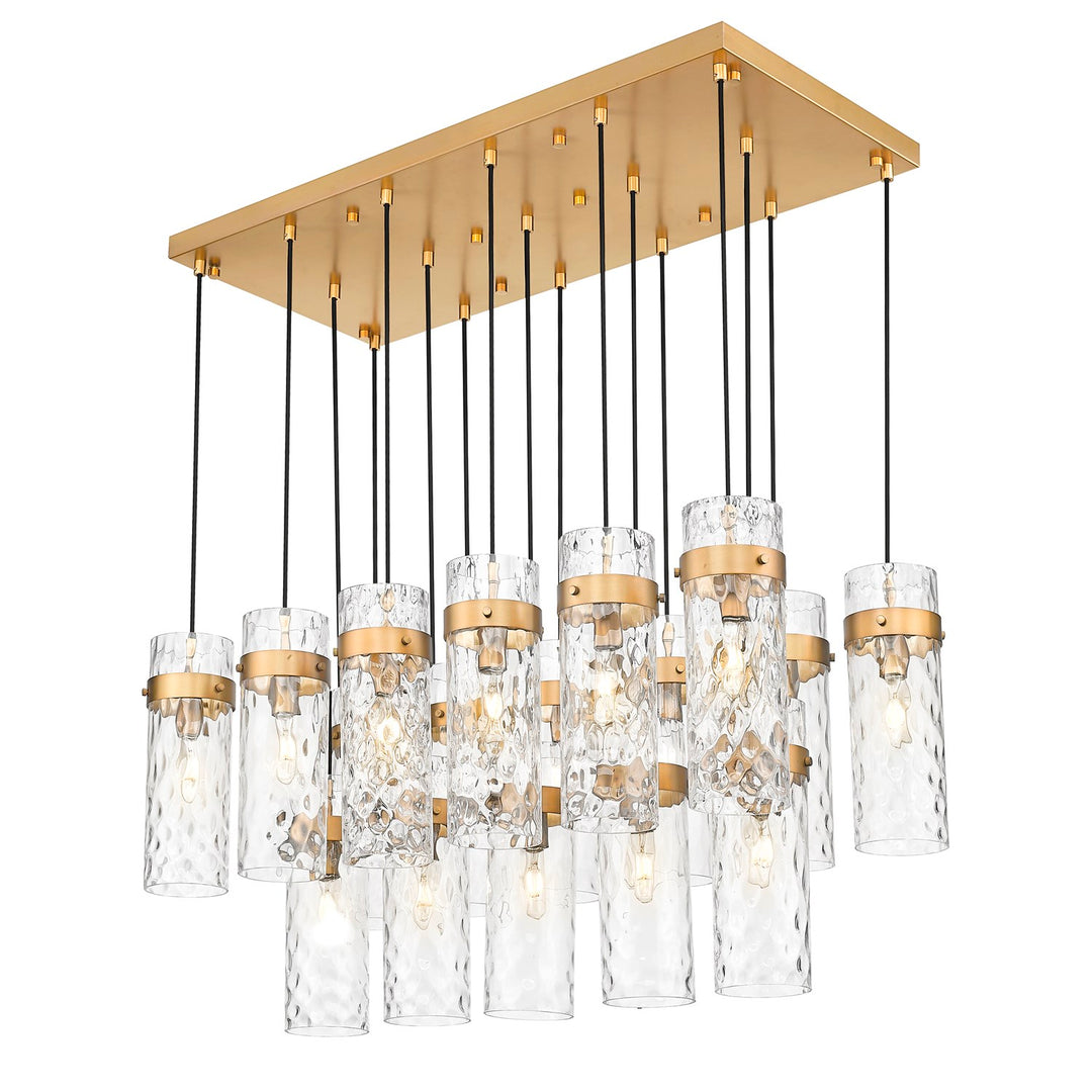 17 Light Linear Chandelier