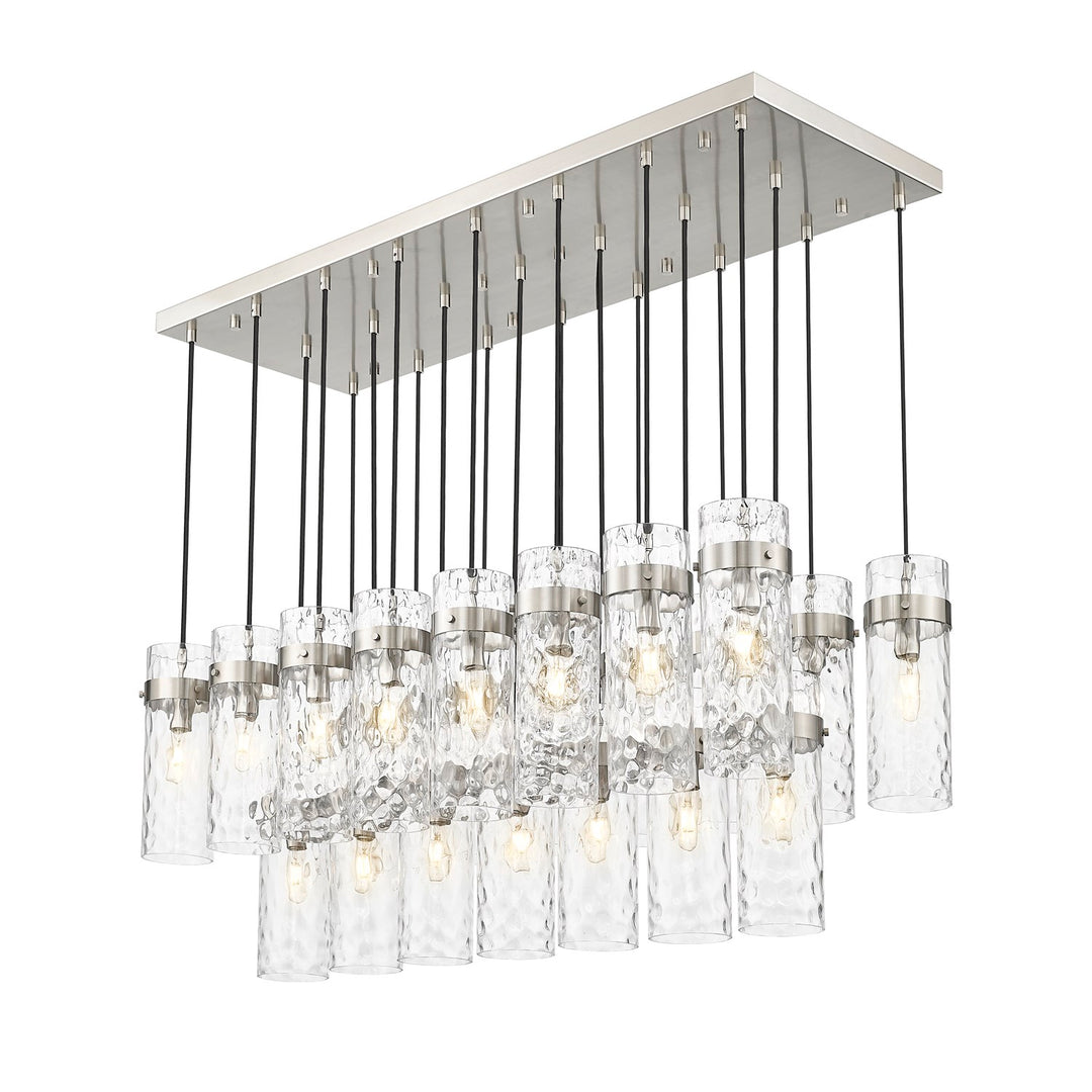 23 Light Linear Chandelier