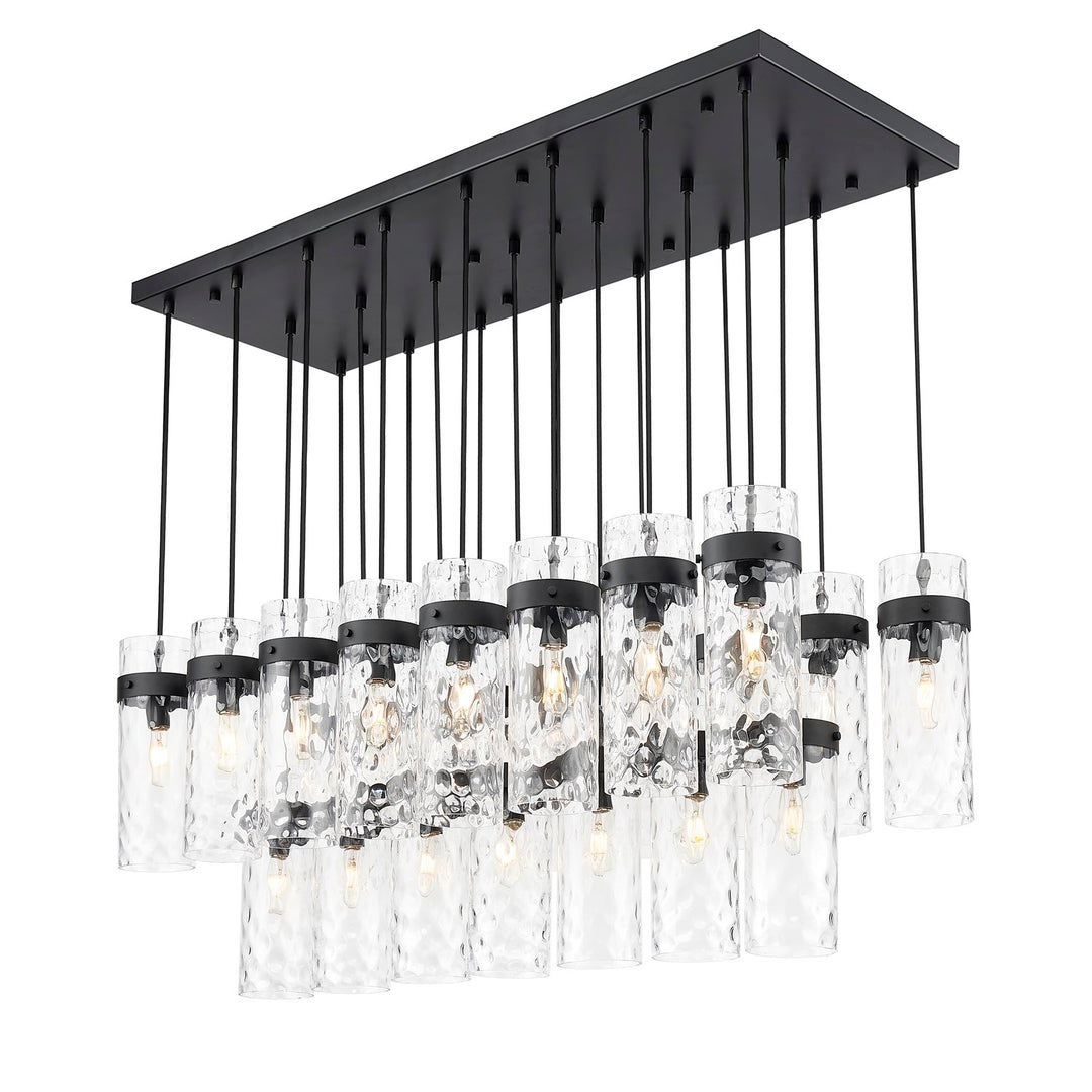 23 Light Linear Chandelier