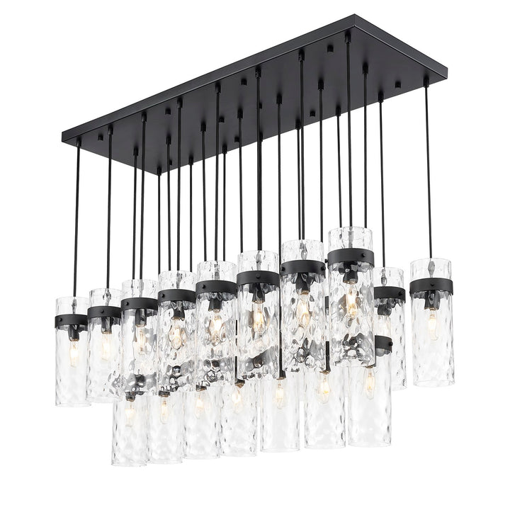 23 Light Linear Chandelier
