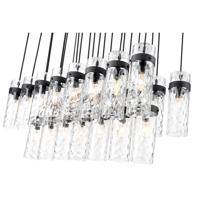 23 Light Linear Chandelier