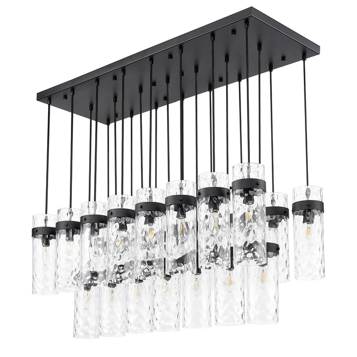 23 Light Linear Chandelier