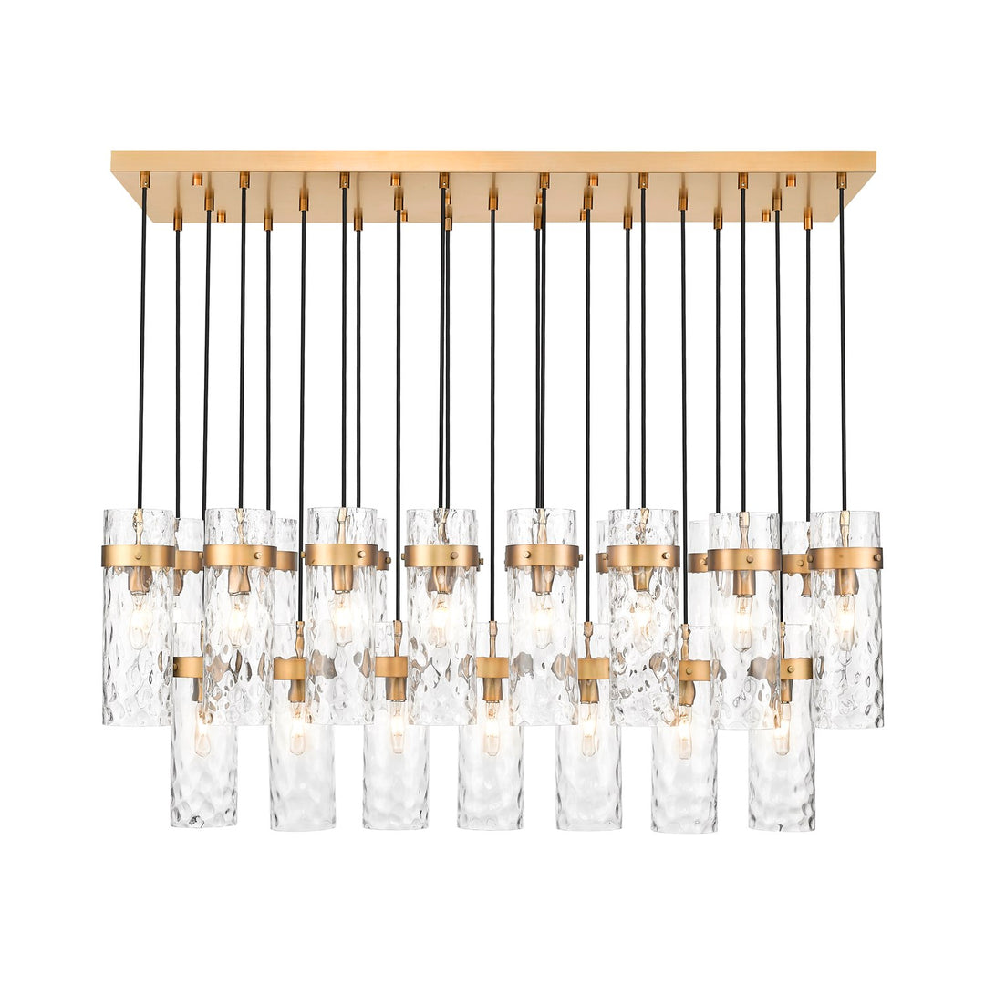 23 Light Linear Chandelier