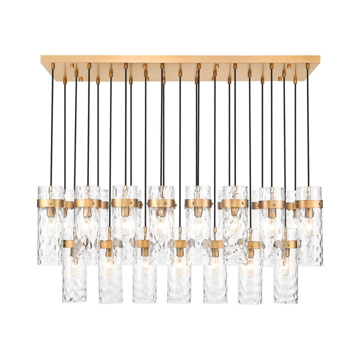 23 Light Linear Chandelier