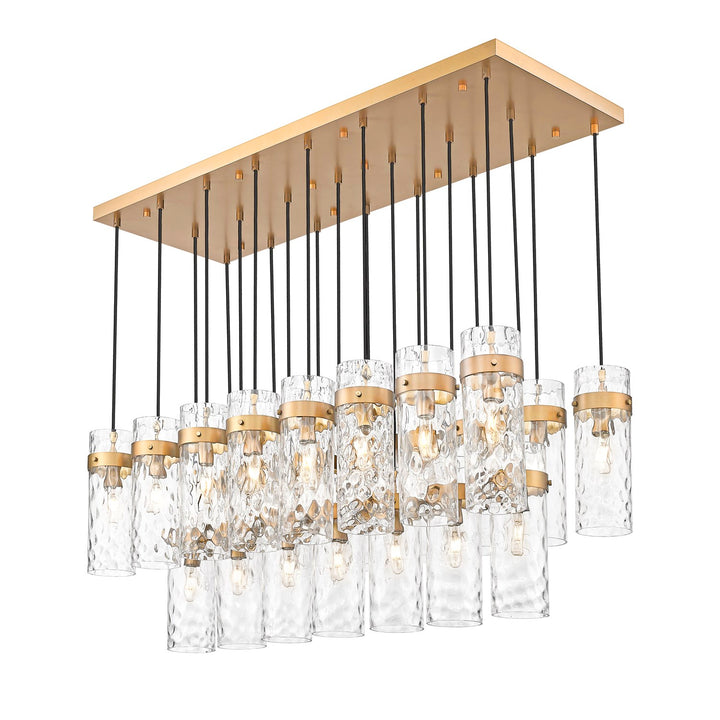 23 Light Linear Chandelier