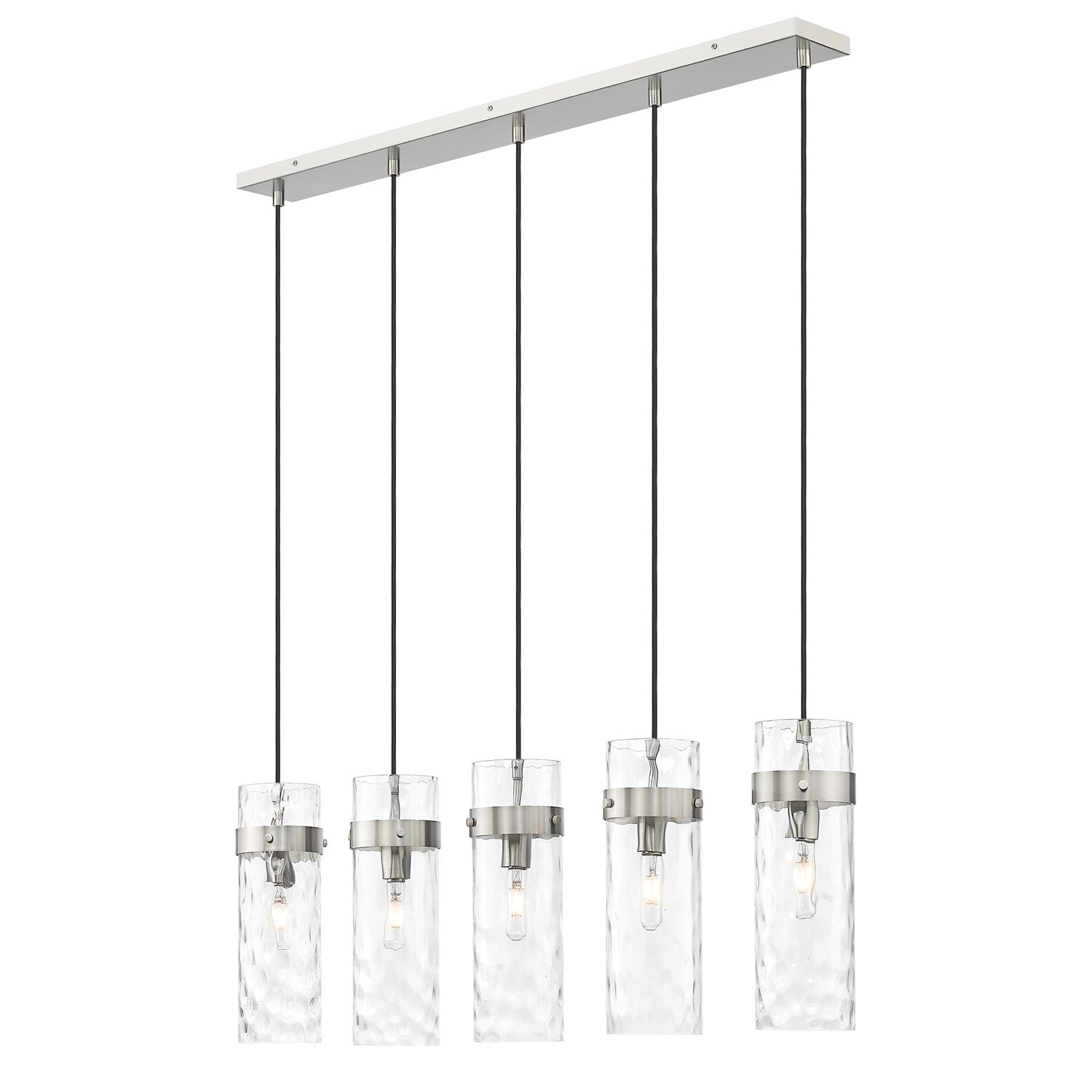 5 Light Linear Chandelier by Z-Lite