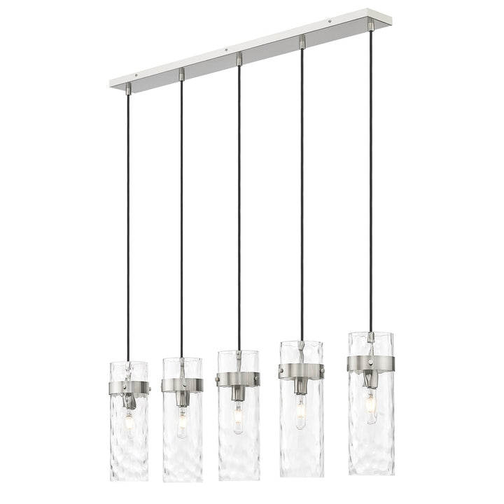 5 Light Linear Chandelier by Z-Lite