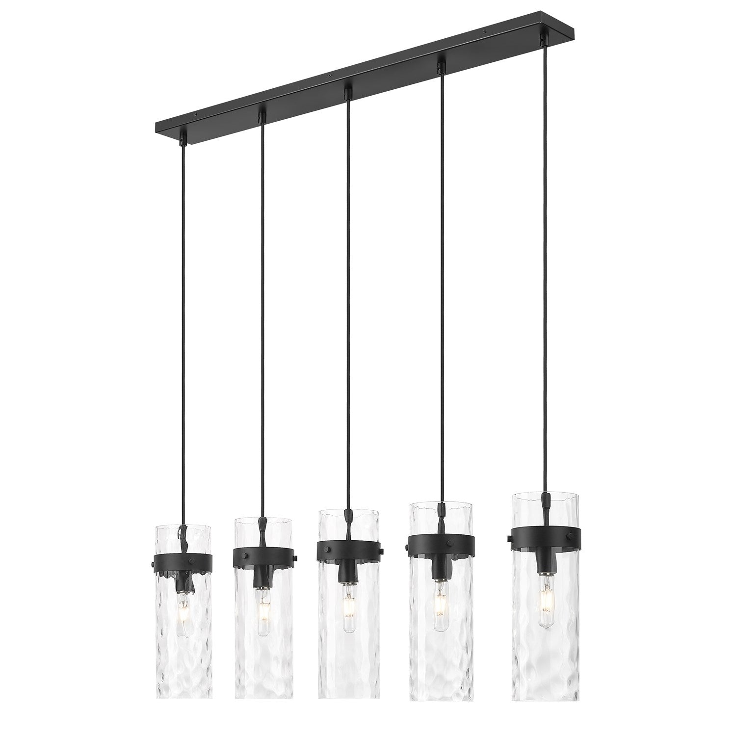 5 Light Linear Chandelier by Z-Lite