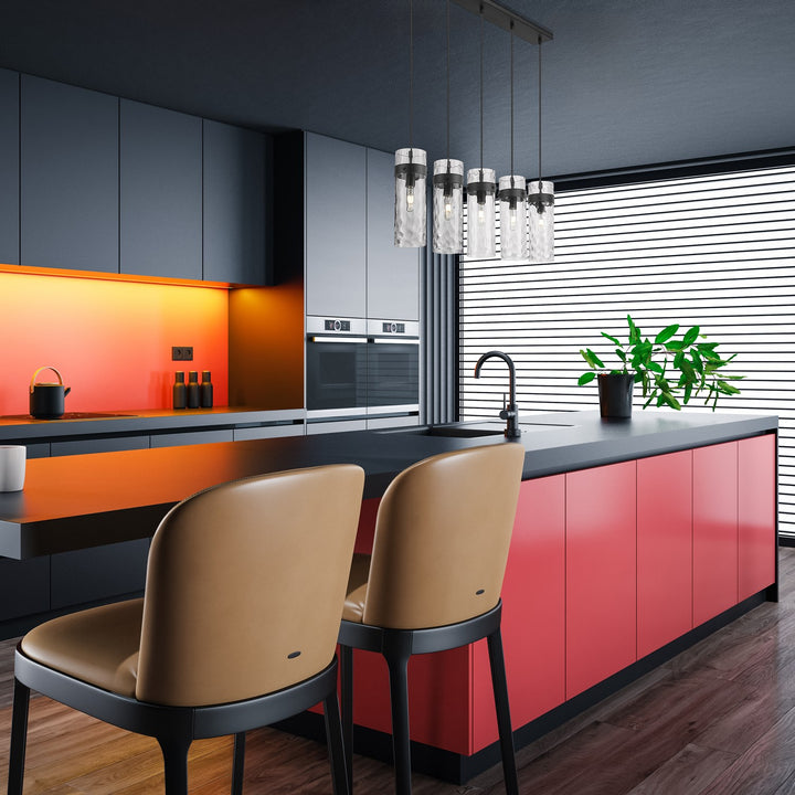 5 Light Linear Chandelier