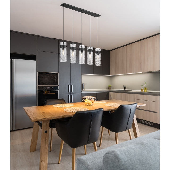 5 Light Linear Chandelier