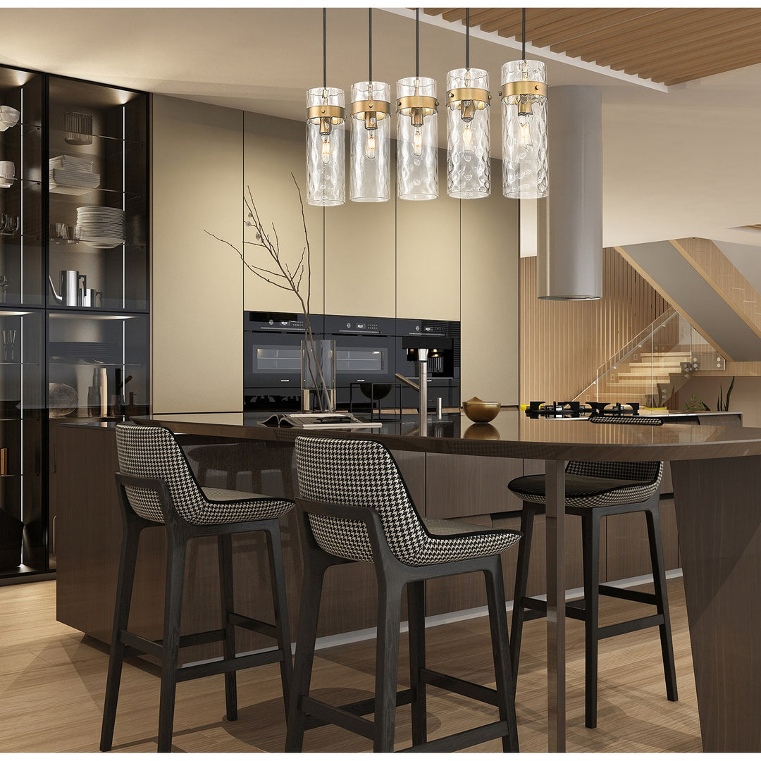 5 Light Linear Chandelier
