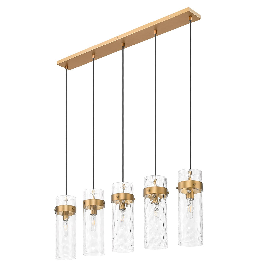 5 Light Linear Chandelier