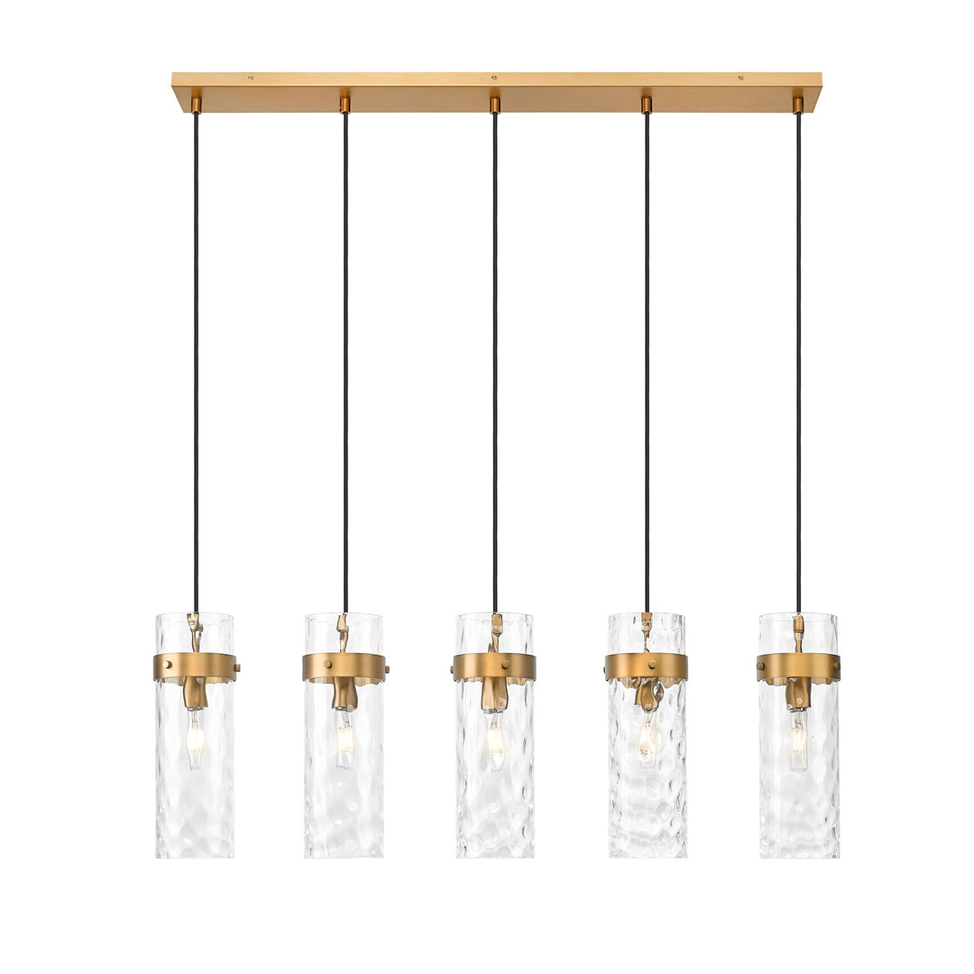 5 Light Linear Chandelier