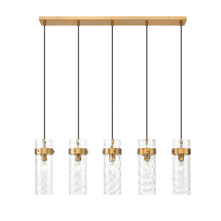 5 Light Linear Chandelier