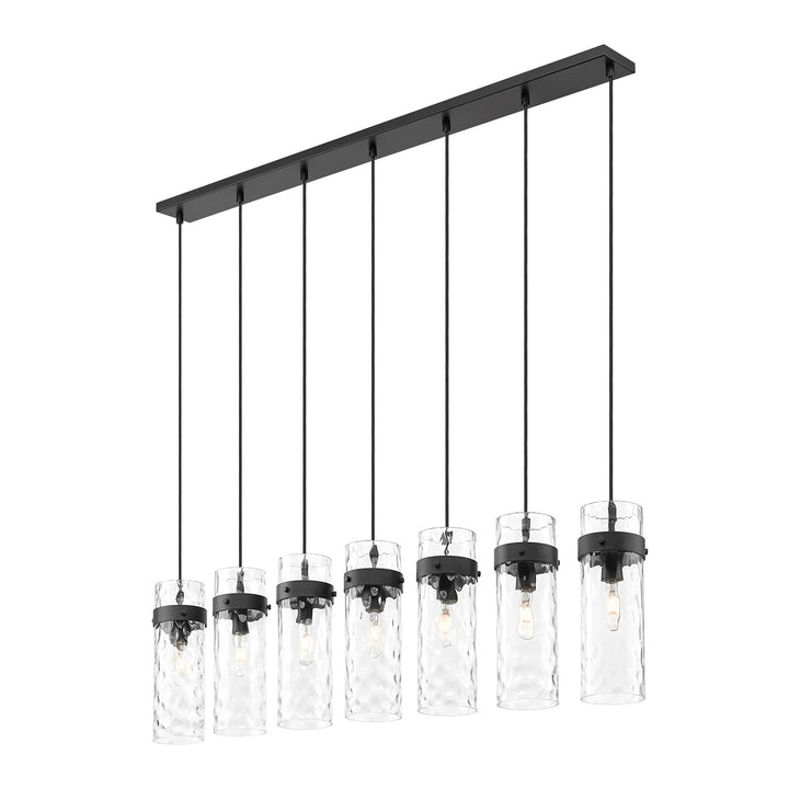 7 Light Linear Chandelier