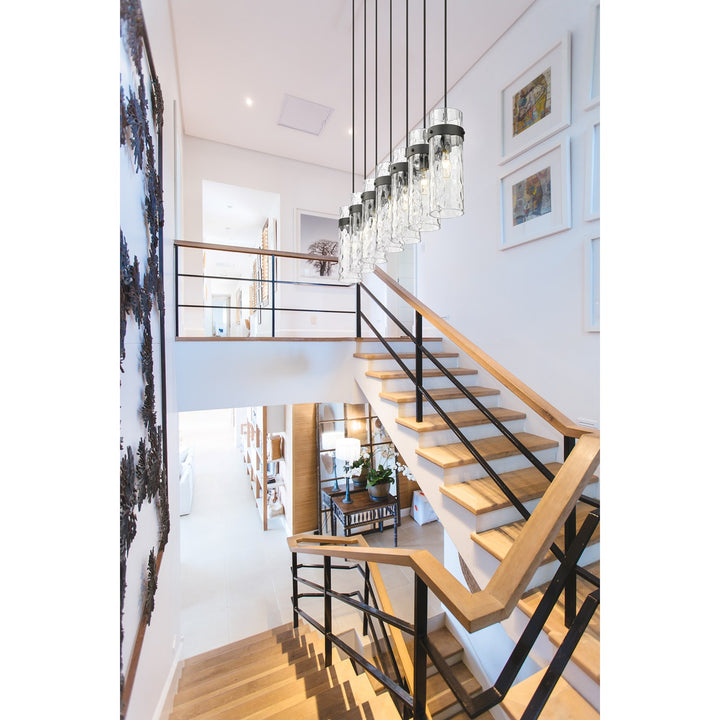 7 Light Linear Chandelier