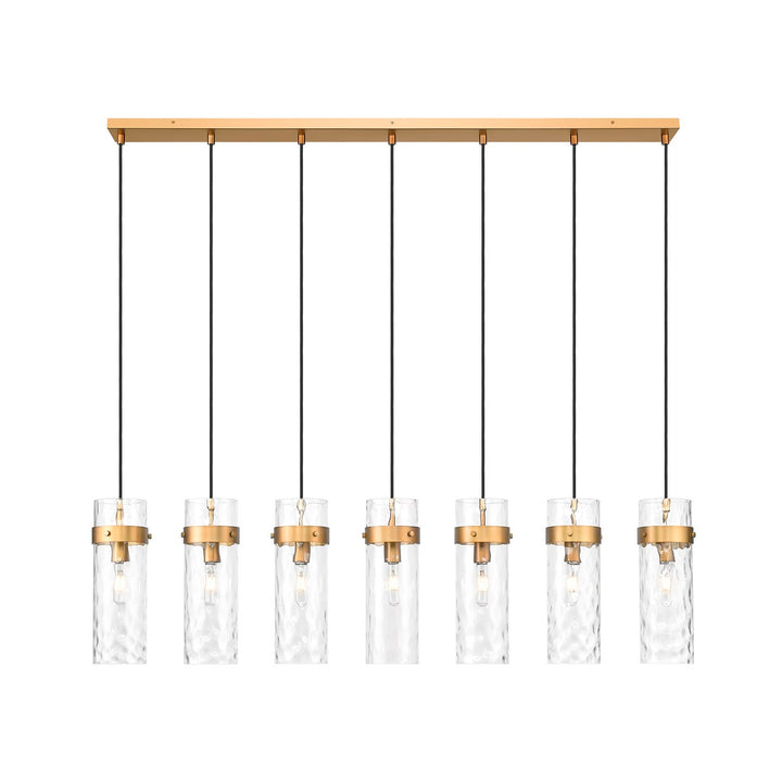 7 Light Linear Chandelier