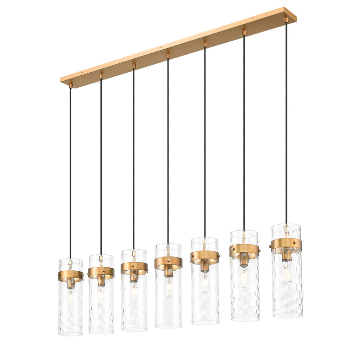 7 Light Linear Chandelier