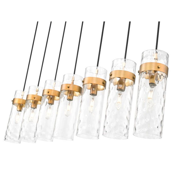 7 Light Linear Chandelier