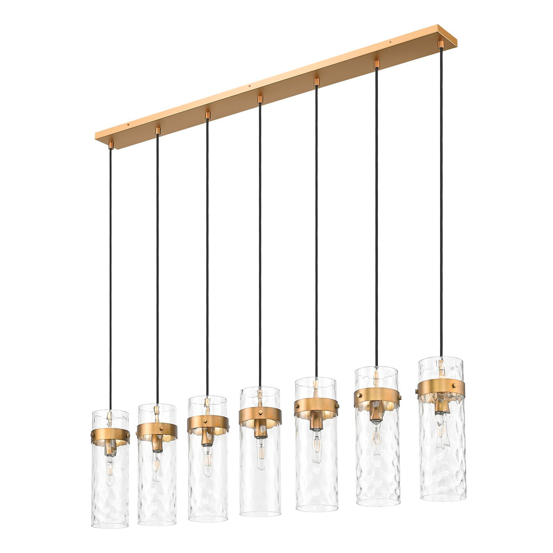 7 Light Linear Chandelier
