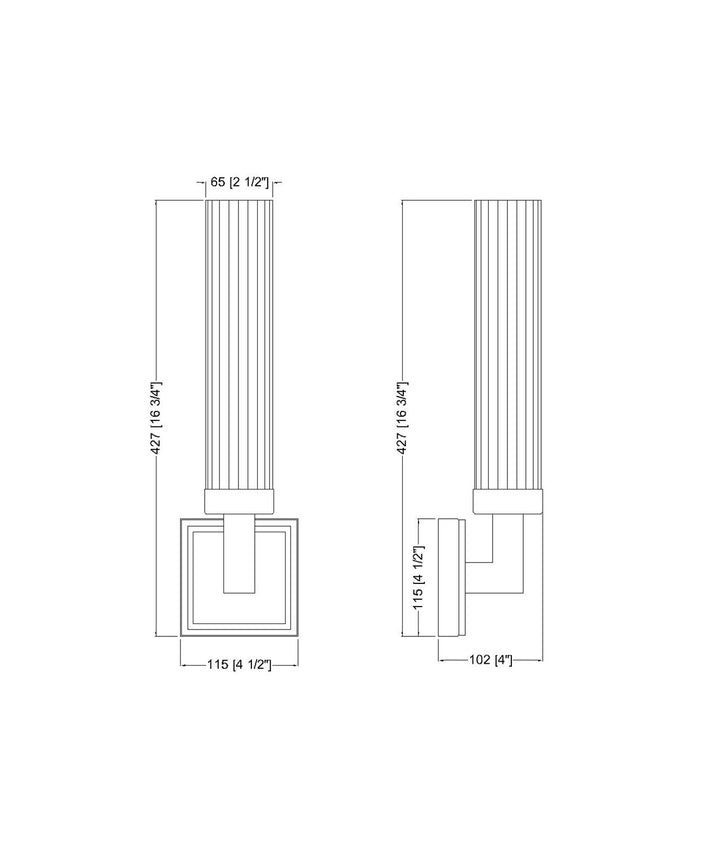 1 Light Wall Sconce