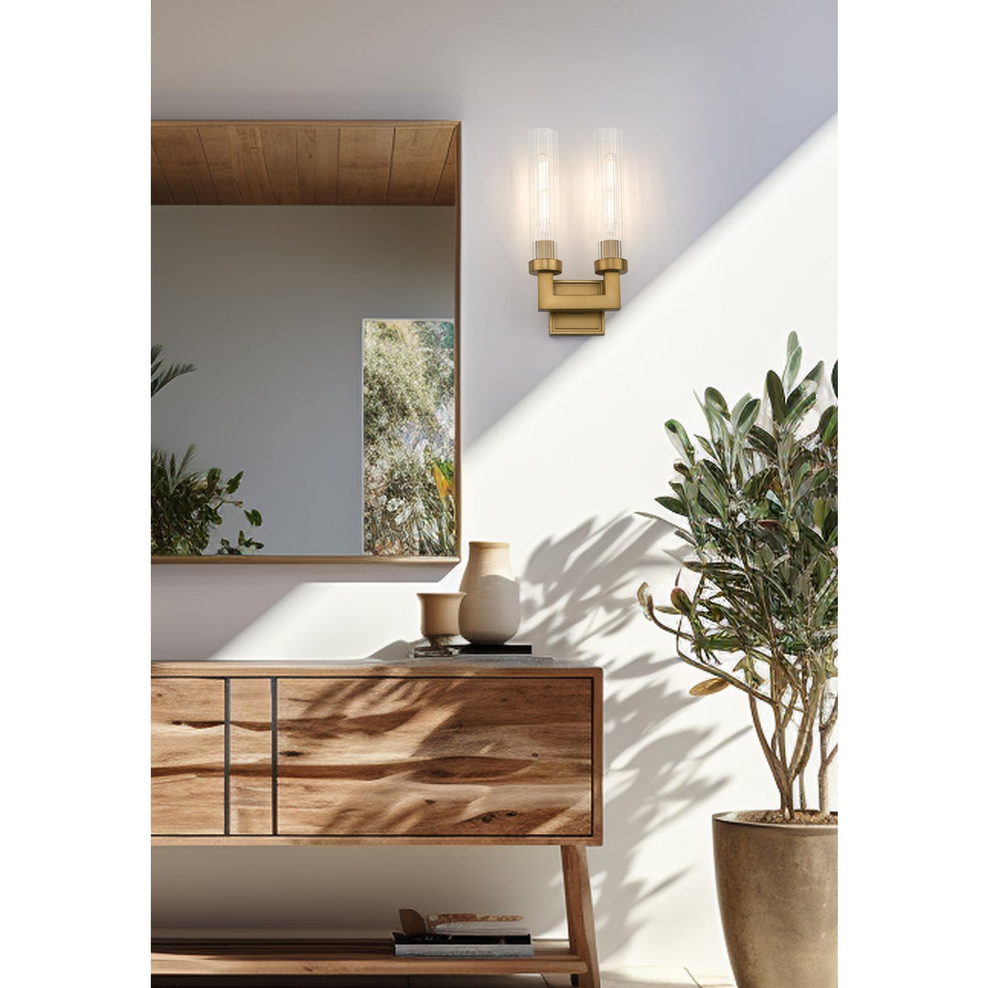 2 Light Wall Sconce
