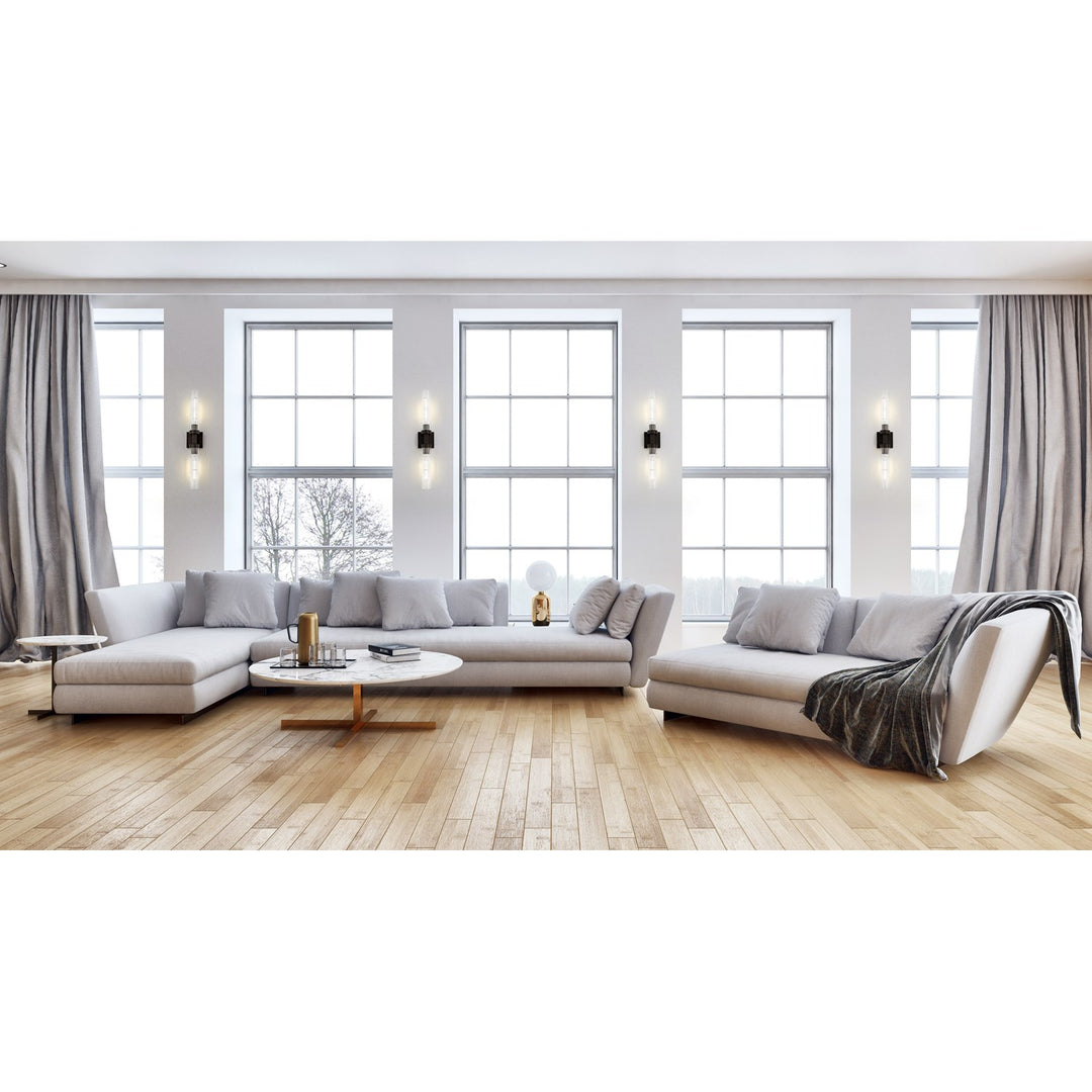 2 Light Wall Sconce