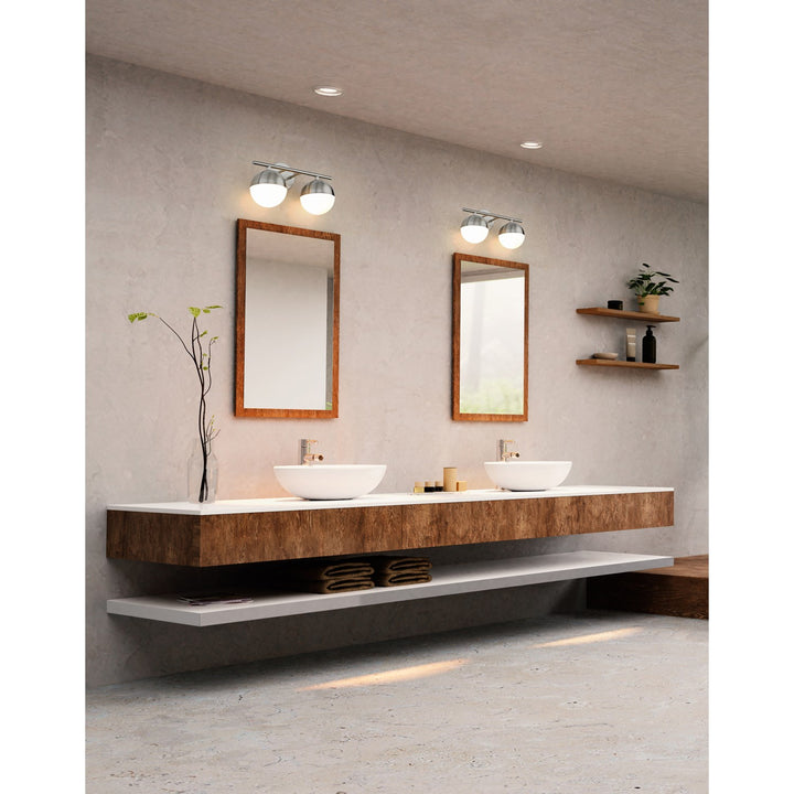 2 Light Vanity