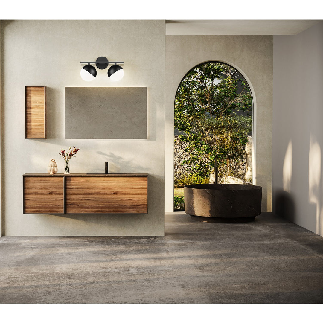 2 Light Vanity