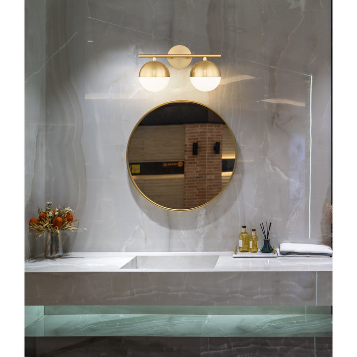 2 Light Vanity