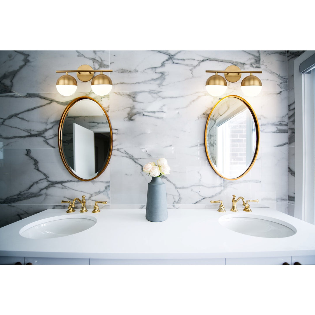 2 Light Vanity